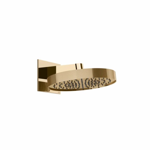 Gessi Tondo Shower Soffione a parete orientabile 63449-Warm Bronze PVD