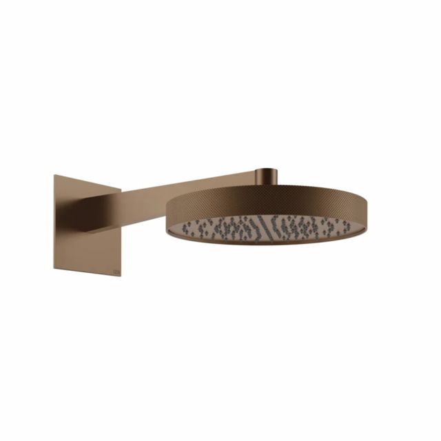 Gessi Tondo Shower Soffione a parete orientabile 63468 -Copper Brushed PVD