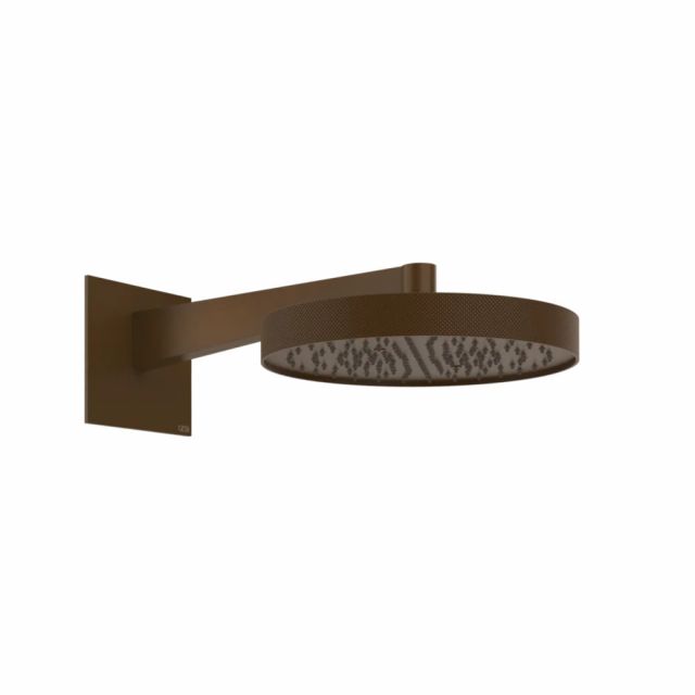 Gessi Tondo Shower Soffione a parete orientabile 63468 -Dark Bronze - Gessi