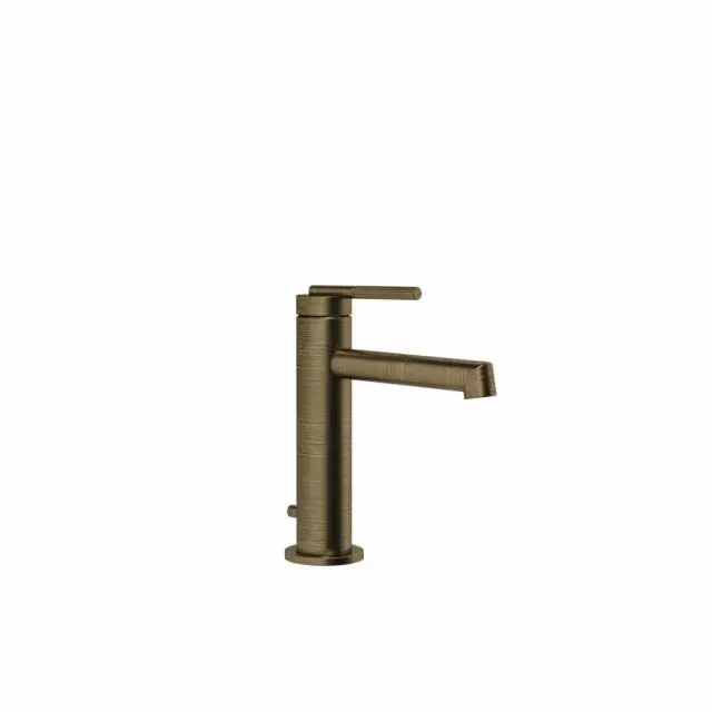 Gessi Ingranaggio Miscelatore Monocomando Lavabo 63501-Antique Brass
