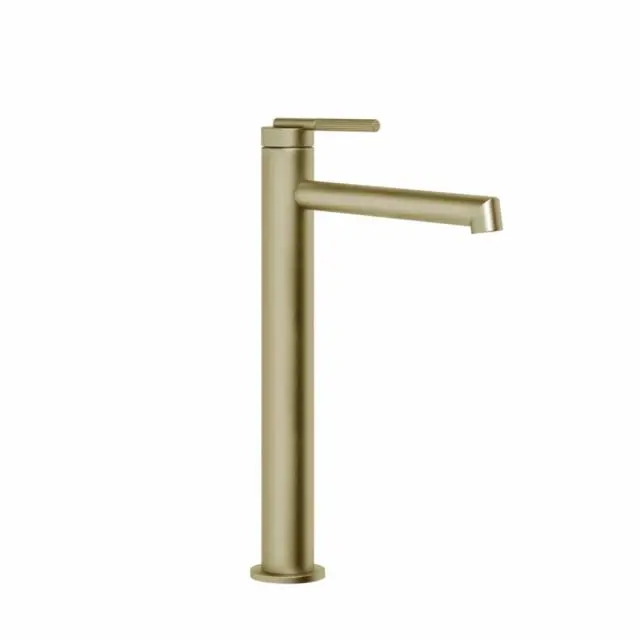 Gessi Ingranaggio Miscelatore Monocomando Alto Lavabo 63506-Brass Brushed PVD