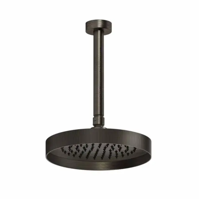 Gessi Ingranaggio Soffione a Soffitto Altezza Personalizzabile 63550-Aged Bronze