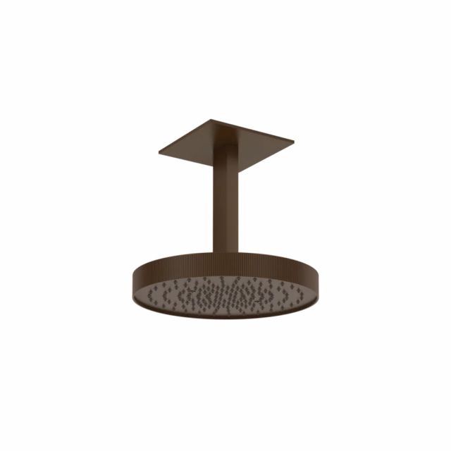 Gessi Tondo Shower Soffione a soffitto orientabile 63572-Dark Bronze - Gessi