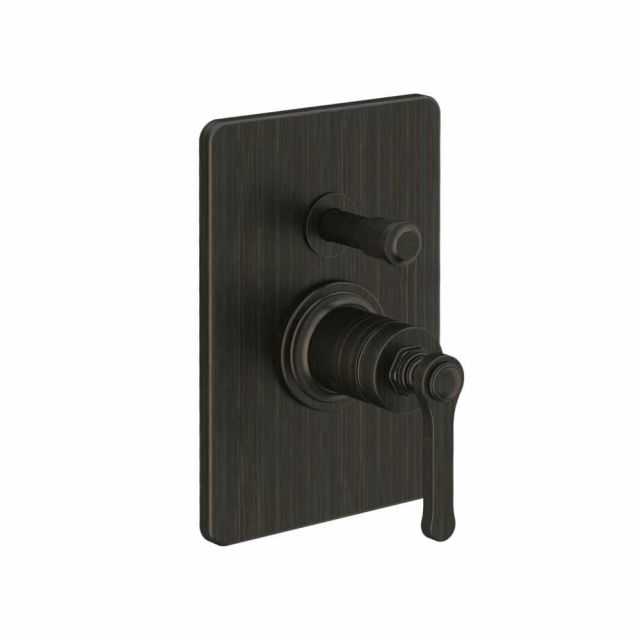 Gessi Venti20 Miscelatore Doccia a Parete 65079+44673-Aged Bronze