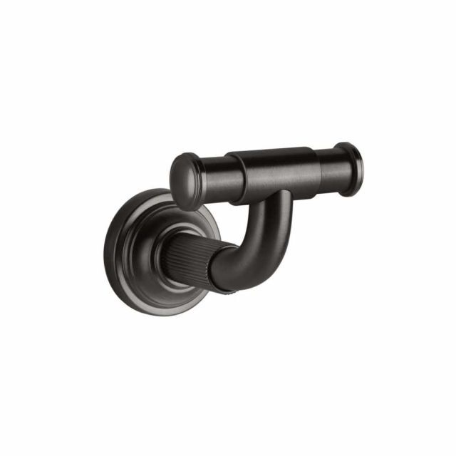 Gessi Venti20 Appendi Abiti 65521-Black Metal Brushed PVD