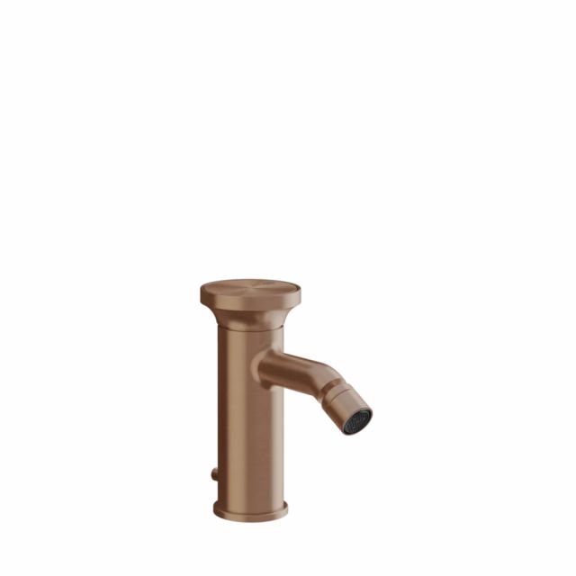 Gessi Origini Mitigeur de bidet à levier unique 66007-cuivre PVD brossé