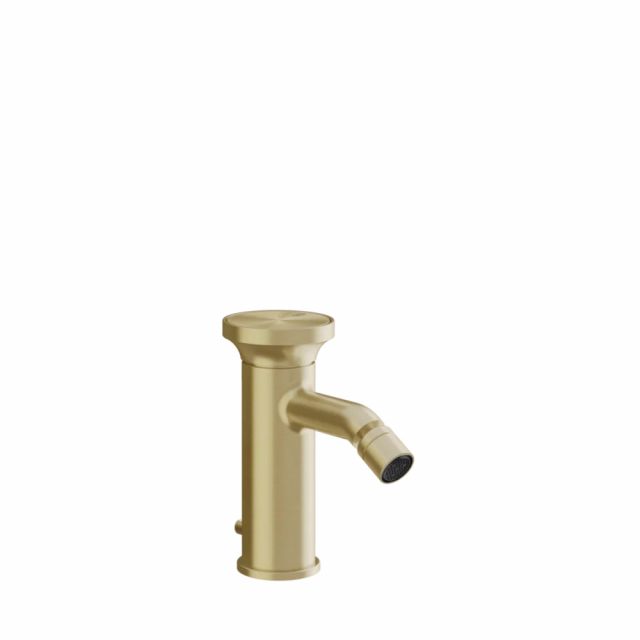 Gessi Origini Mitigeur de bidet à levier unique 66007-PVD en laiton brossé