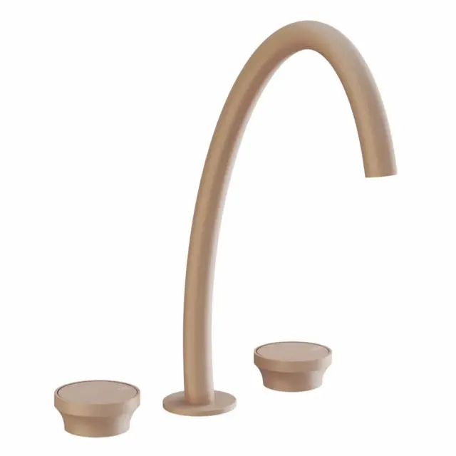 Gessi Origini Mitigeur Lavabo 66016-Poudre Mat - Gessi