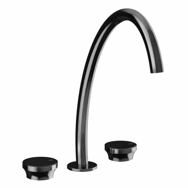 Gessi Origini Mitigeur Lavabo 66016-Métal Noir PVD