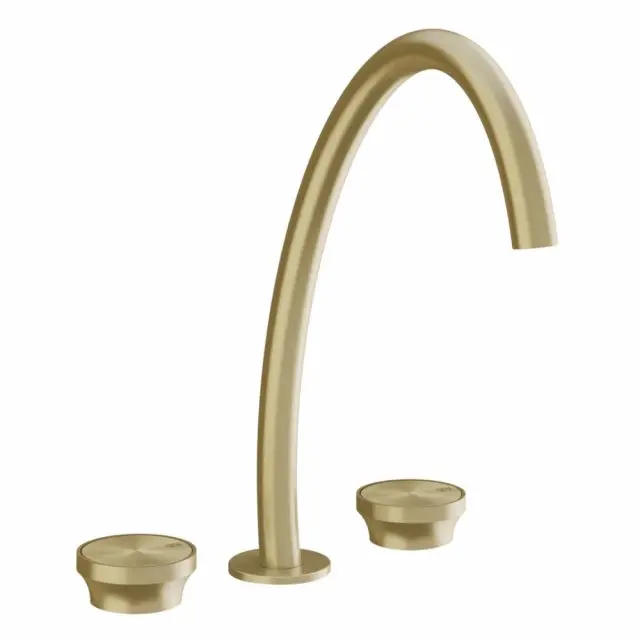 Gessi Origini Mitigeur Lavabo 66016-Laiton Brossé PVD