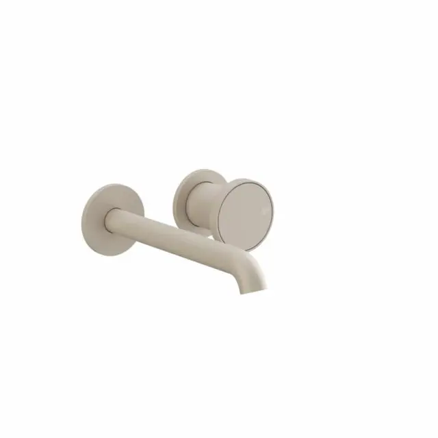 Gessi Origini Mitigeur Lavabo + Pièce Encastrée 54198+66088-Greige Mat - Gessi