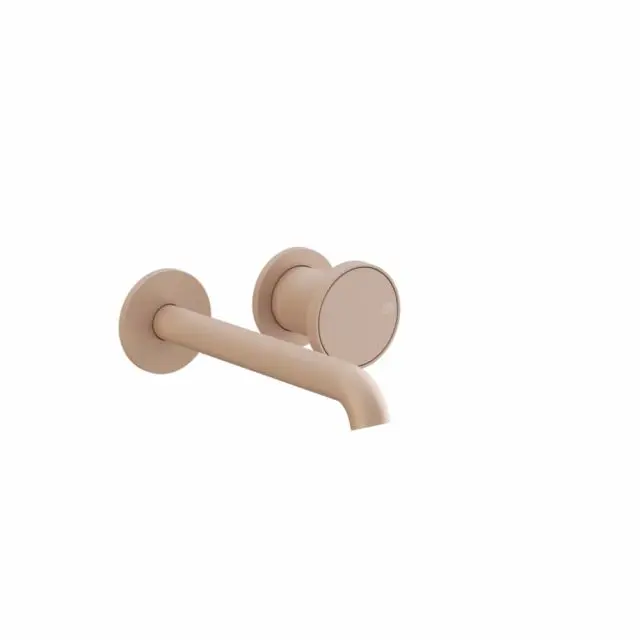 Mitigeur Lavabo Gessi Origini + Pièce Encastrée 54198+66088-Poudre Mat - Gessi