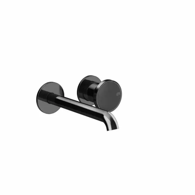 Gessi Origini Mitigeur Lavabo + Pièce Encastrée 54198+66088-Métal Noir PVD