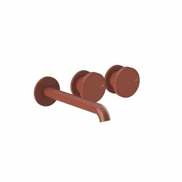 Gessi Origini Mitigeur Lavabo + Partie Encastrable 66236+66090-Glossy Coral - Gessi