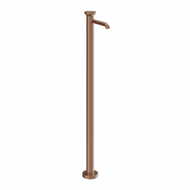 Gessi Origini Mitigeur Lavabo Monocommande + Pièce Encastrée 46189+66095-Copper Brushed PVD