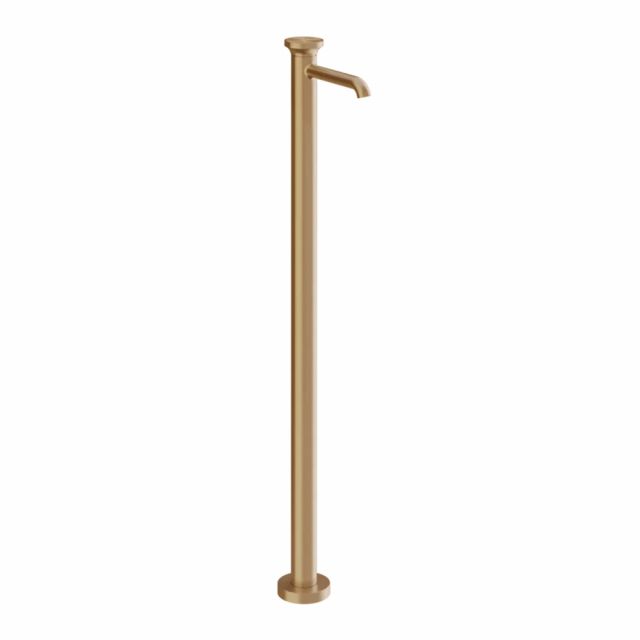 Gessi Origini Mitigeur Lavabo Monocommande + Pièce Encastrée 46189+66095-Warm Bronze Brushed PVD
