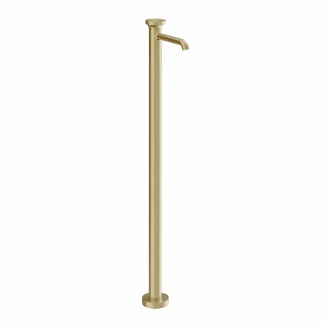 Gessi Origini Mitigeur Lavabo Monocommande + Pièce Encastrée 46189+66095-PVD Laiton Brossé