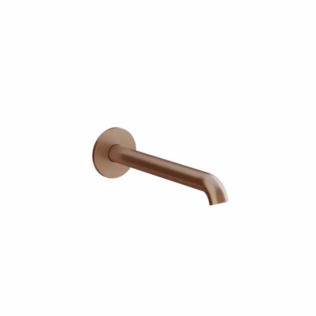 Bec de lavabo Gessi Origini 66104-cuivre PVD brossé