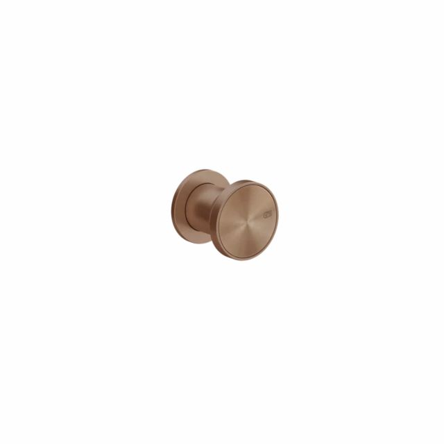 Gessi Origini Mitigeur Douche Monocommande + Pièce Encastrée 54055+66109-Cuivre Brossé PVD