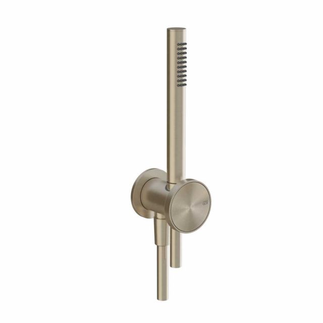 Ensemble de douche Gessi Origini 66123-Finox Nickel brossé