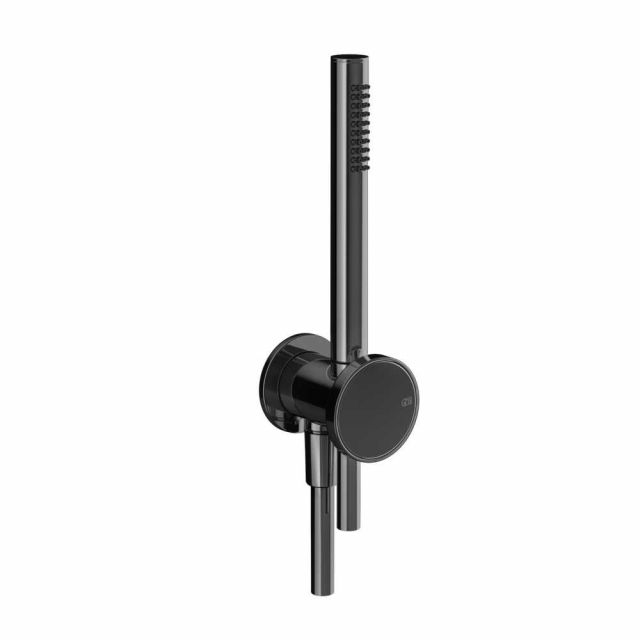 Ensemble de douche Gessi Origini 66123-PVD en métal noir