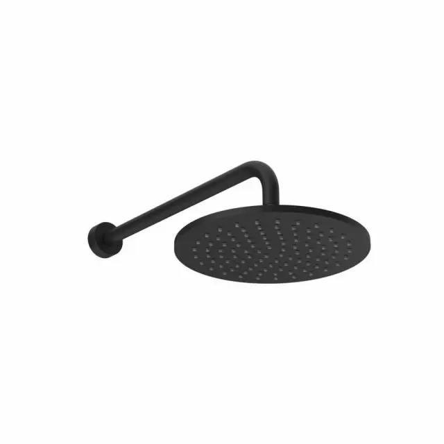 Gessi Origini Pommeau de Douche Mural Réglable 66148-Noir Mat