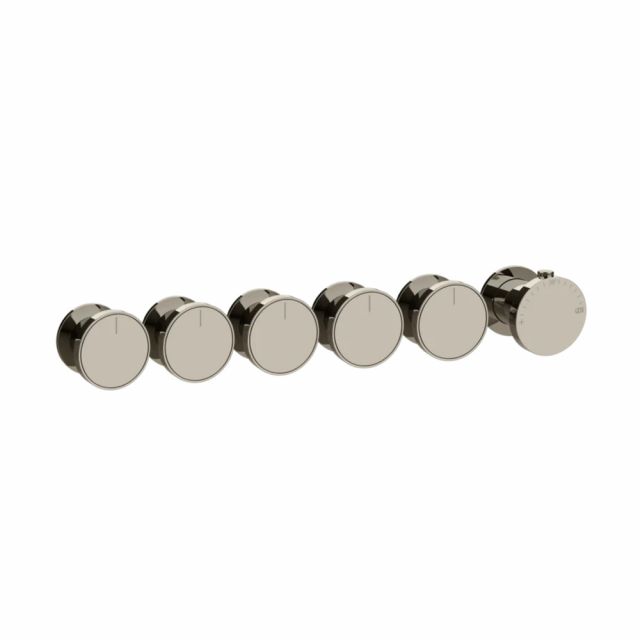 Gessi Origini Mitigeur Thermostatique Douche + Partie Encastrée 09263+66340-Nickel PVD