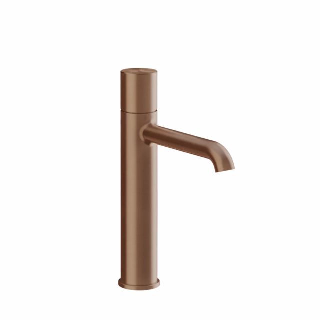 Gessi Habito Unito Miscelatore lavabo medio 70006-Copper Brushed PVD