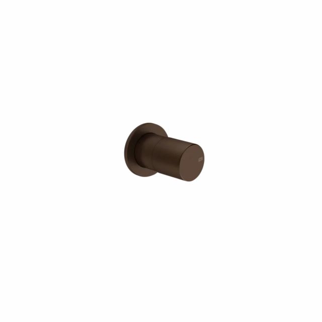 Gessi Habito Unito Miscelatore a parete a 1 via 70099+54055-Dark Bronze - Gessi