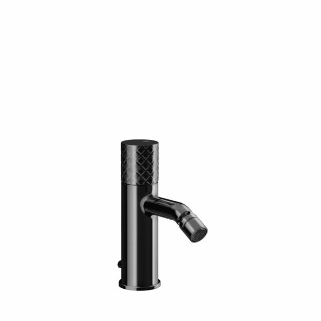 Gessi Habito Intreccio Miscelatore bidet con scarico 70107-Black Metal PVD