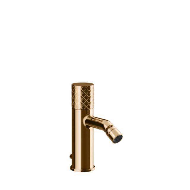 Gessi Habito Intreccio Miscelatore bidet con scarico 70107-Warm Bronze PVD