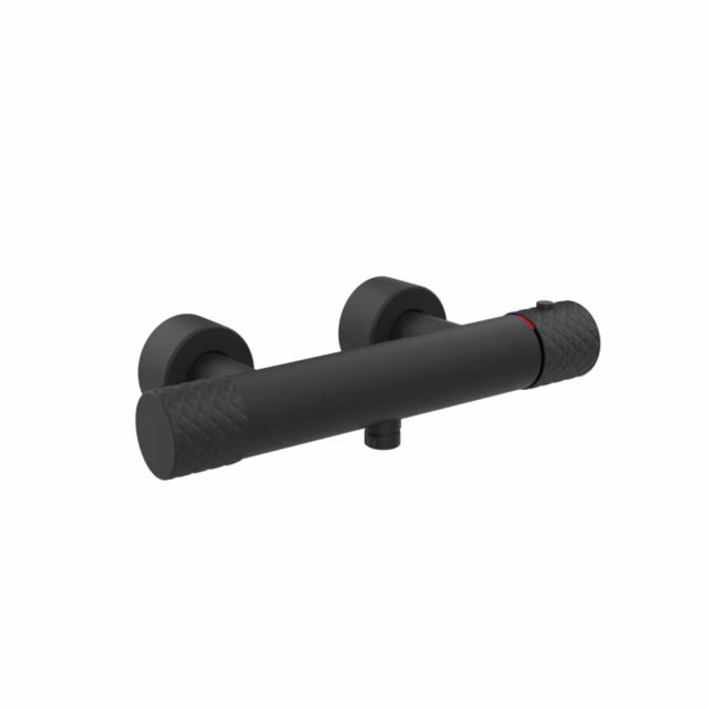 Gessi Habito Intreccio Miscelatore doccia termostatico 70133-Matte Black