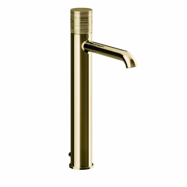 Gessi Habito Trame Miscelatore lavabo alto 70303-Brass PVD