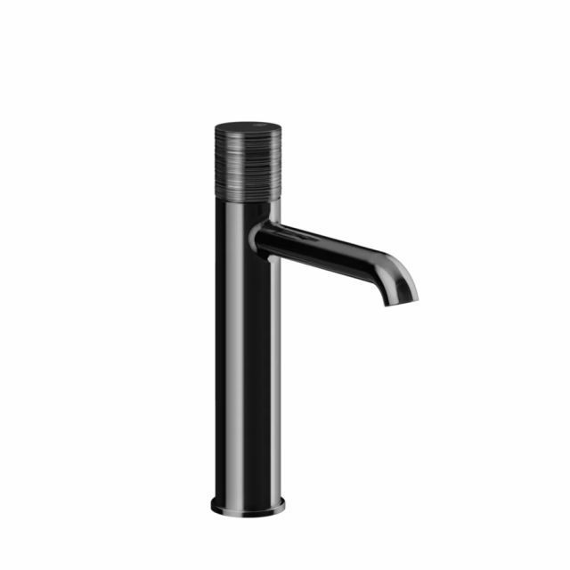 Gessi Habito Trame Miscelatore lavabo medio 70306-Black Metal PVD
