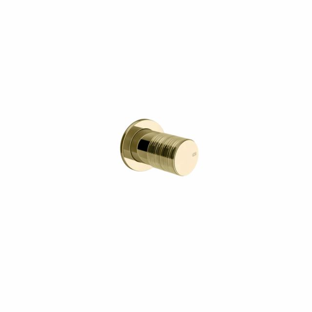 Gessi Habito Trame Miscelatore a parete a 1 via 70399+54055-Brass PVD