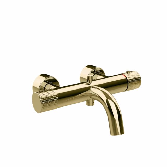 Gessi Habito Cesello Miscelatore vasca termostatico 70413-Brass PVD