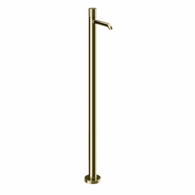 Gessi Habito Cesello Miscelatore lavabo da terra 70495+46189-Brass PVD