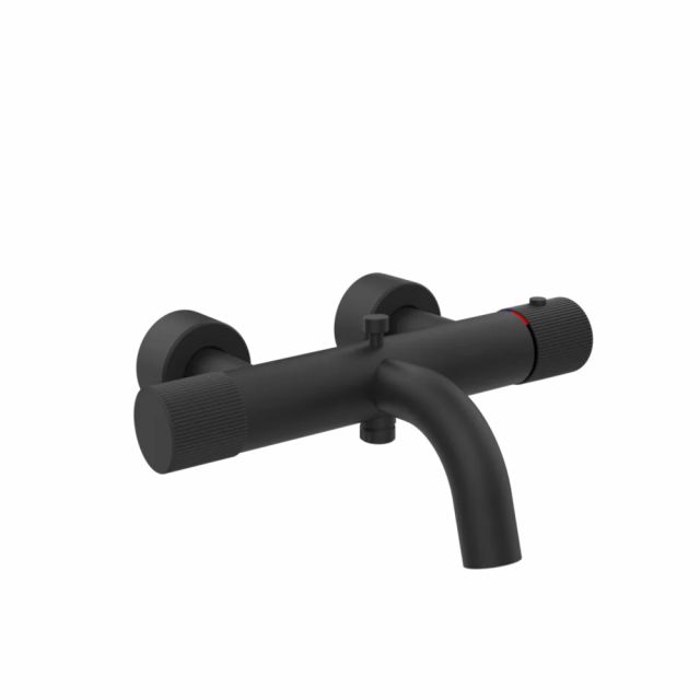 Gessi Habito Rigato Miscelatore vasca termostatico 70513-Matte Black