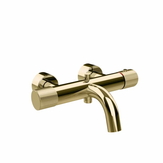 Gessi Habito Diamantato Miscelatore vasca termostatico 70613-Brass PVD