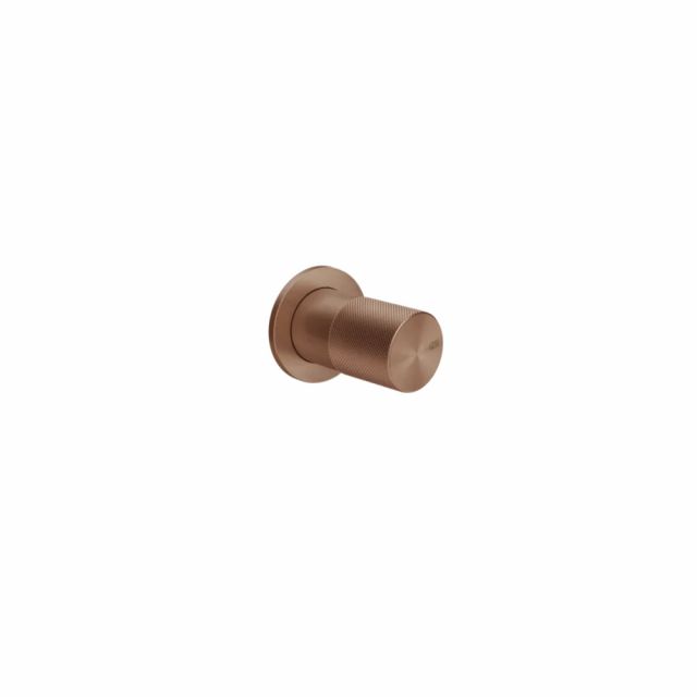 Gessi Habito Diamantato Miscelatore a parete a 1 via 70699+54055-Copper Brushed PVD