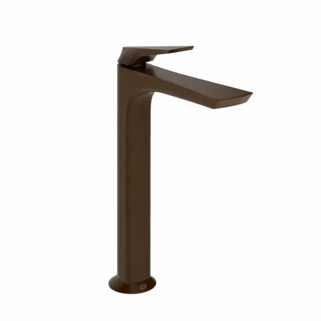 Mitigeur lavabo haut Gessi Ventaglio 72053-Bronze foncé - Gessi