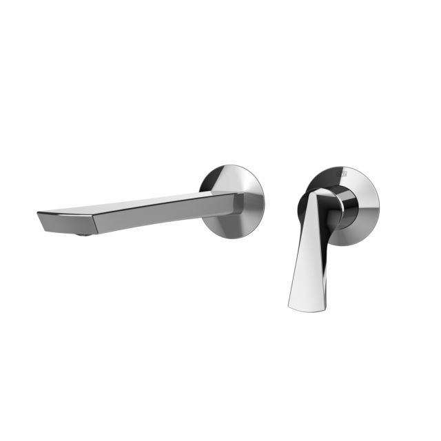 Mitigeur lavabo mural Gessi Ventaglio 72088+63397