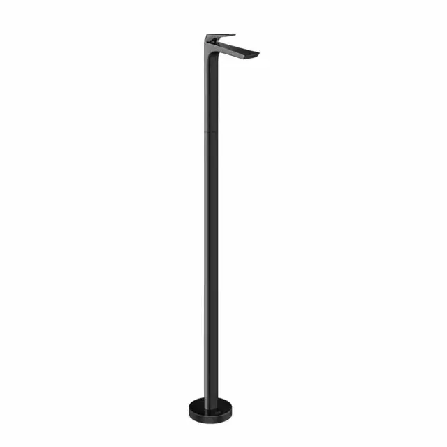 Mitigeur lavabo sur pied Gessi Ventaglio 72095+46189-Métal Noir PVD