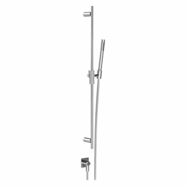 Gessi Inverso Rigato Asta saliscendi con presa acqua 73541-Cromo