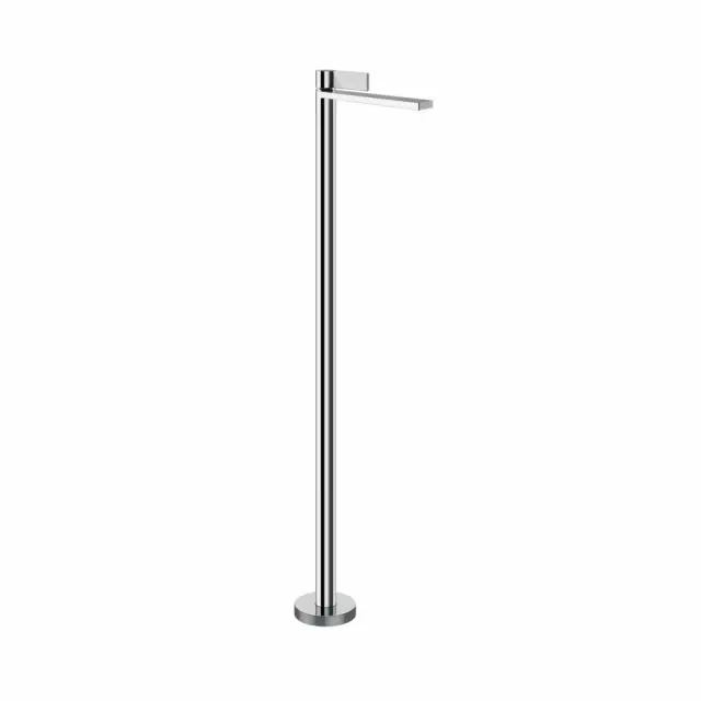 Gessi Inverso Rigato Miscelatore lavabo da terra 73595+46189-Cromo