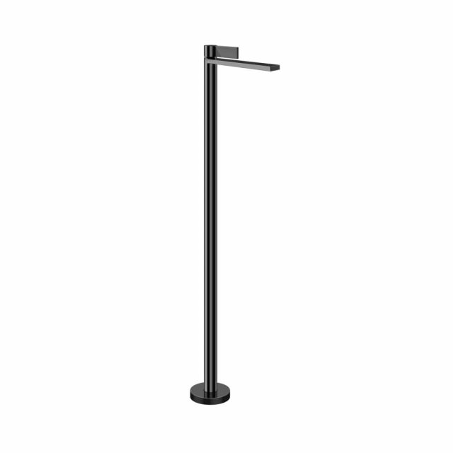 Gessi Inverso Rigato Miscelatore lavabo da terra 73595+46189-Black Metal PVD