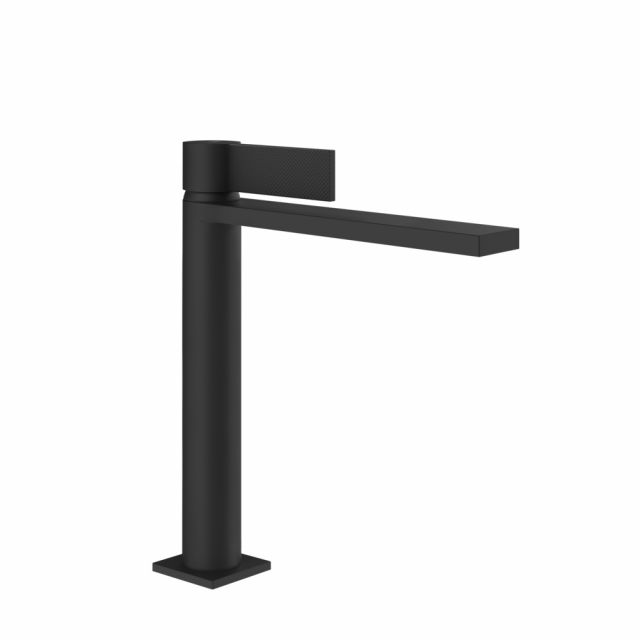 Gessi Inverso Diamantato Miscelatore lavabo medio 73606-Matt Black