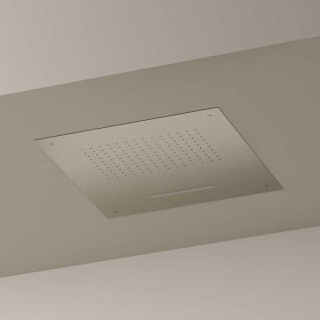 Pommeau de douche Hotbath Archie + bain chaud intégré AR142 - cuivre brossé