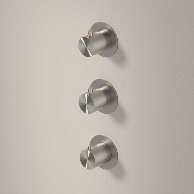 Hotbath Archie Mitigeur Douche + Encastré AR7066+HBCB7066-Bain Chaud - Cuivre Brossé-ArchieFine