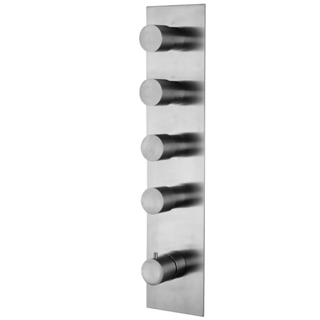 Fima Spillo Steel Miscelatore Incasso Termostatico + Parte ad Incasso F3089X4+F2464 
